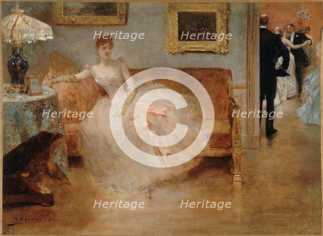 The Ball, 1890. Creator: Gervex, Henri (1852-1929).