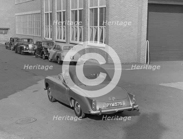 1955 Daimler Conquest Roadster by Hooper used in Norman Wisdom film "Up in the World". Creator: Unknown.