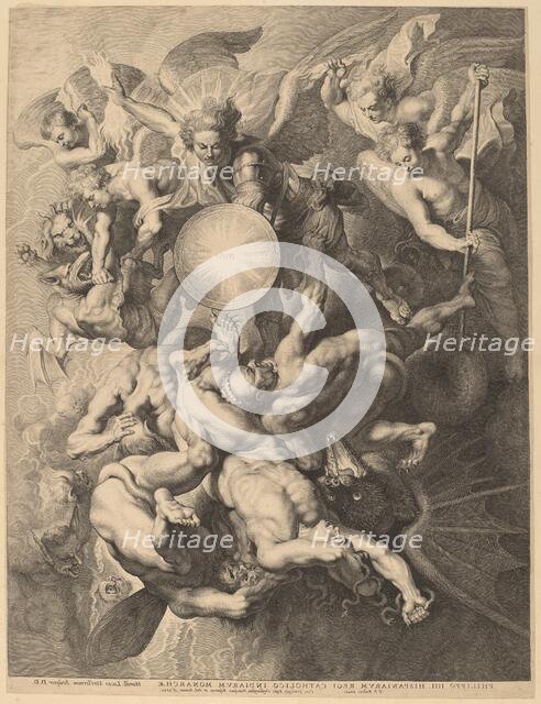 The Fall of the Rebel Angels, 1621. Creator: Lucas Vorsterman.