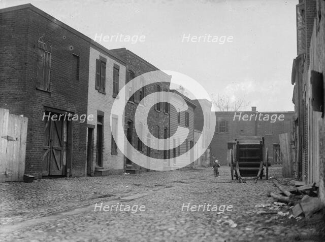 Alley Clearance. Slum Views, 1914. Creator: Harris & Ewing.