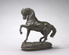 Turkish Horse, Left Foreleg Raised, model n.d., cast c. 1857/1873. Creator: Antoine-Louis Barye.