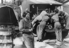 Princess Elizabeth (b1926) serving in the Women's Auxiliary Territorial Service, 1948. Artist: Unknown