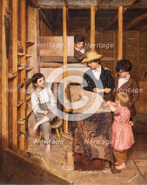 The Young Mechanic, 1848. Creator: Allan Smith.