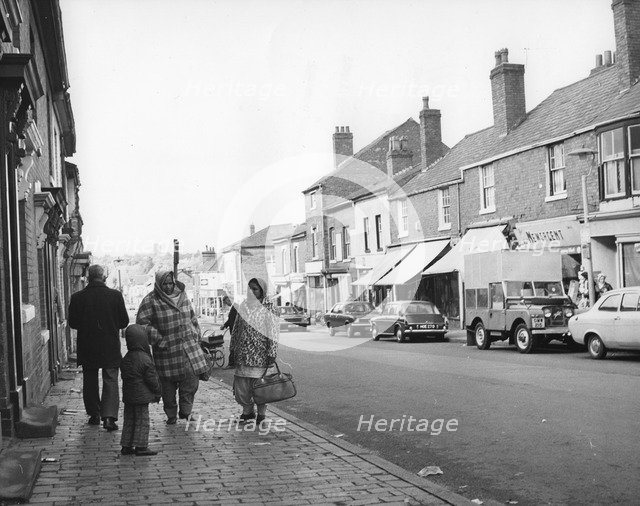 Asian women in Birmingham, c1970.