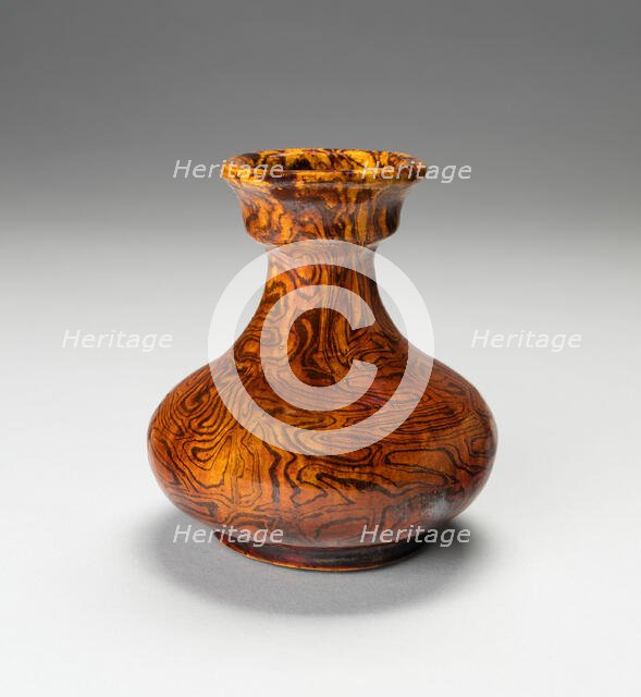 Broad Pear-shaped  Jar with Everted Mouth Rim, Tang dynasty (618-906). Creator: Unknown.