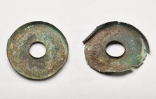 Earspools, 1200-1400. Creator: Unknown.