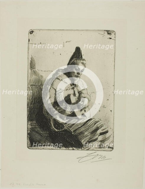 Old Ballad II, 1898. Creator: Anders Leonard Zorn.