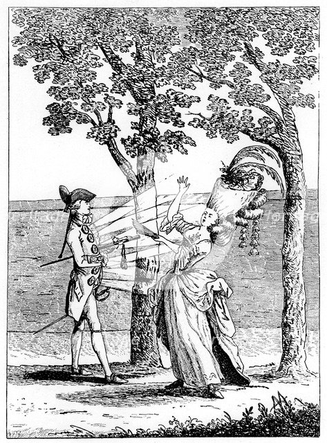 'Steel Buttons, Coup de Bouton', 1777. Artist: Unknown