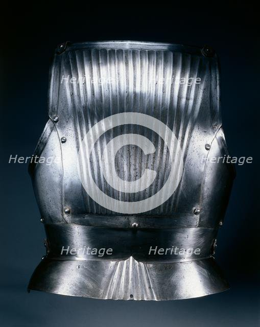 Backplate in the Maximilian Style, c.1510-1530. Creator: Unknown.