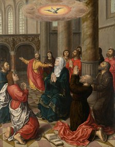 Pentecost, 1520/25. Creator: Workshop of Bernard van Orley.