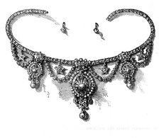 Necklace presented to Lady Mayo by the Rajah of Kappoorthulla, 1874. Creator: Unknown.