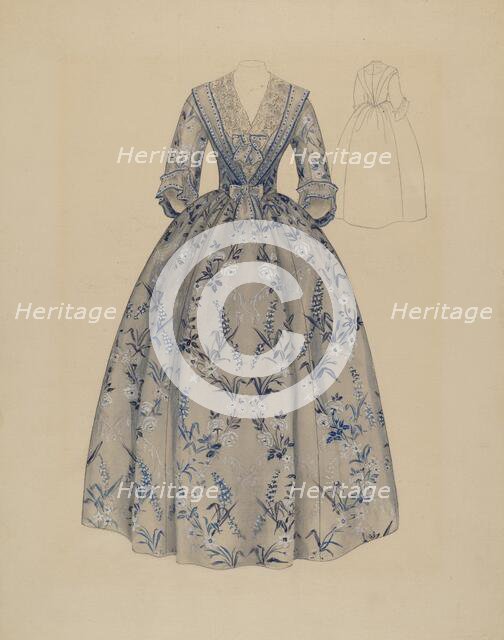 Dress, c. 1936. Creator: Melita Hofmann.