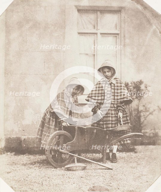 Elinor and Lucy Llewelyn, 1853-56. Creator: John Dillwyn Llewelyn.