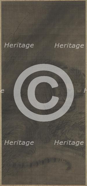 Tiger, c. 1250-1279. Creator: Fachang Muqi (Chinese, 1220-1280).