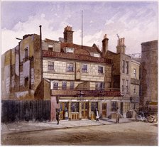Old George Inn, Trinity Square, London, 1883. Artist: John Crowther