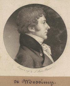de Messimy, 1801. Creator: Charles Balthazar Julien Févret de Saint-Mémin.