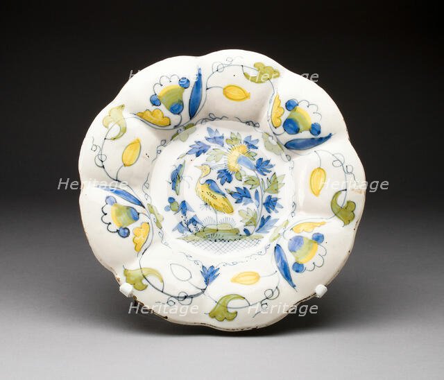 Dish, Frankfurt am Main, c. 1700. Creator: Unknown.