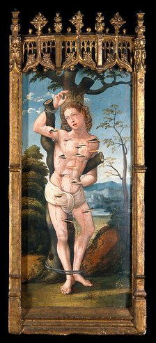 Saint Sebastian, c1500s. Creator: Santa Cruz.