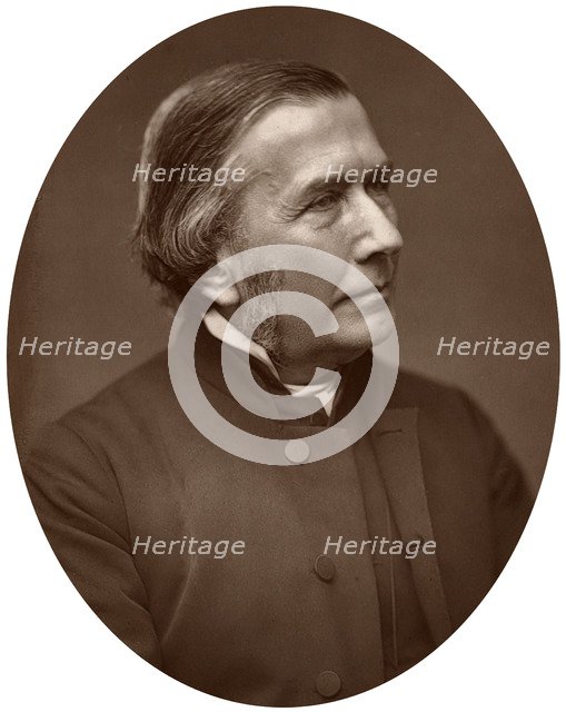 Reverend Charles John Vaughan, DD, Dean of Llandaff and Master of the Temple, 1882.Artist: Lock & Whitfield