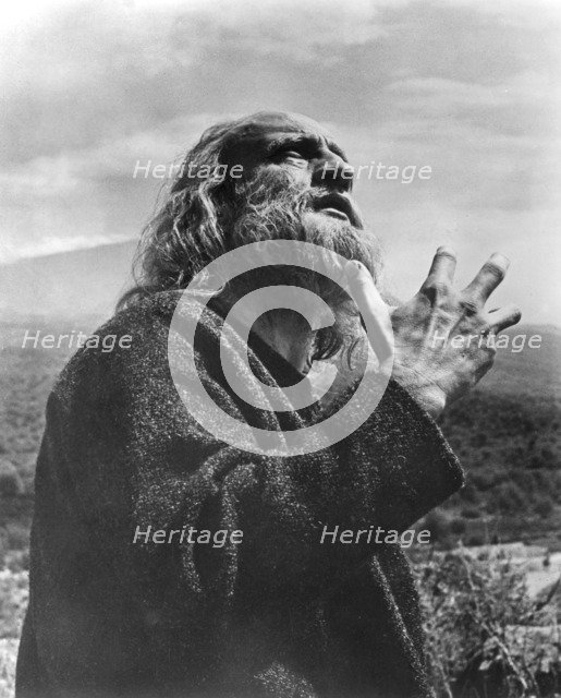 George C Scott as Abraham in The Bible, 1966. Artist: Unknown