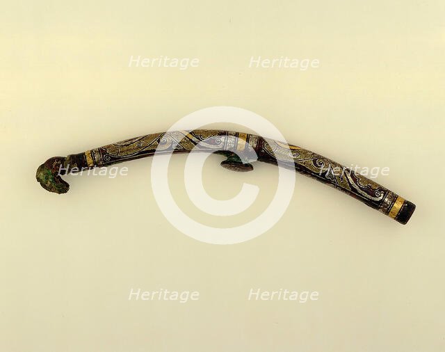 Garment hook (daigou), Eastern Zhou to Western Han dynasty, 3rd century BCE. Creator: Unknown.