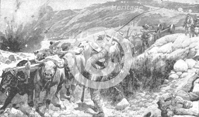 'The Transvaal War,1899-1901: The Bluejackets Saving a Gun', (1901).  Creator: Unknown.