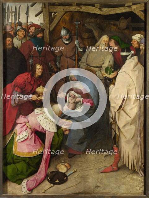 The Adoration of the Kings, 1564. Artist: Bruegel (Brueghel), Pieter, the Elder (ca 1525-1569)