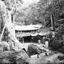 Yongquan Monastery, Drum Mountain, Fukien province, China, 1870/1871. Creator: John Thomson.
