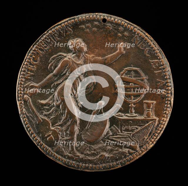 Ippolita Looking at a Crown of Stars [reverse]. Creator: Leone Leoni.