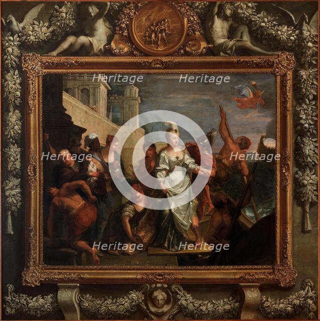 Paris abducting Helen, 1708-1710. Creator: Raoux; Jean (1677-1734).