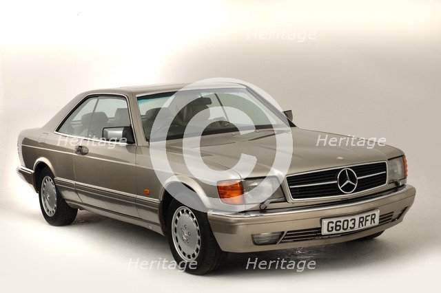 1990 Mercedes Benz 560 SEC Artist: Unknown.