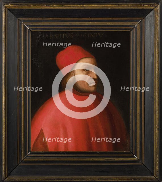 Portrait of Marsilio Ficino (1433-1499). Creator: Dell'Altissimo, Cristofano (1525-1605).