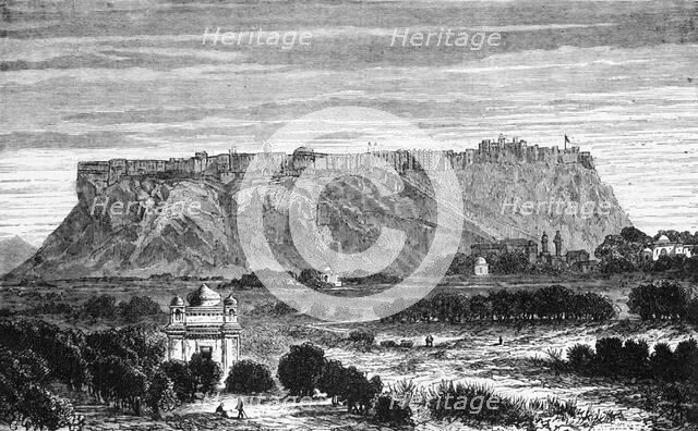 'View of Gwalior', c1891. Creator: James Grant.