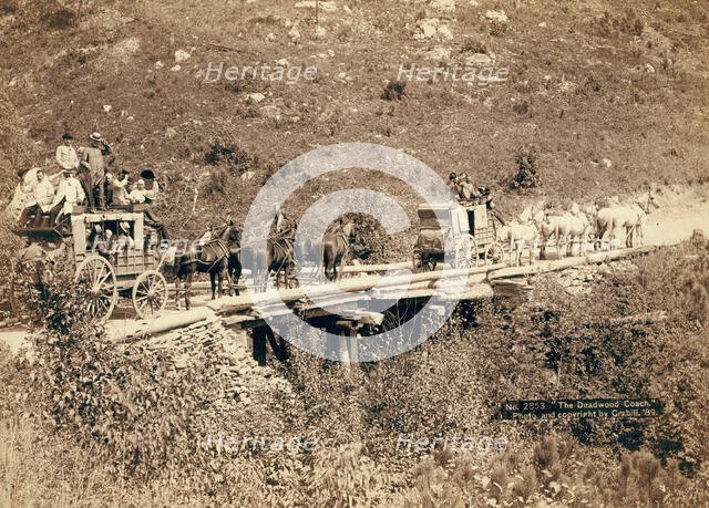 The Deadwood Coach, 1889. Creator: John C. H. Grabill.