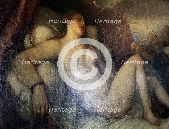 'Danae', c1554. Artist: Titian