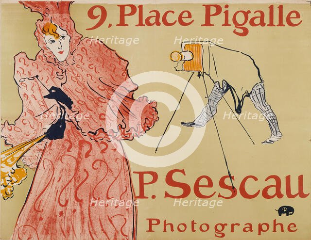 Sescau, Photographe, 1894. Creator: Henri de Toulouse-Lautrec.