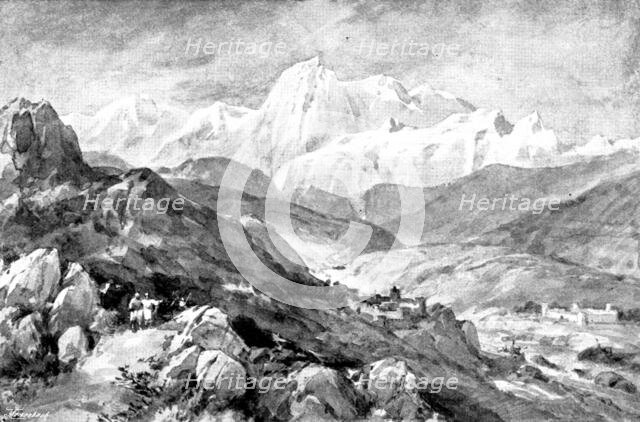 The Chitral Expedition: the Chitral Valley, 1895. Creator: George Meisenbach.