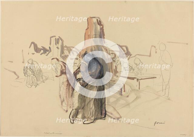 C'était notre maison, c. 1914/1919. Creator: Jean Louis Forain.