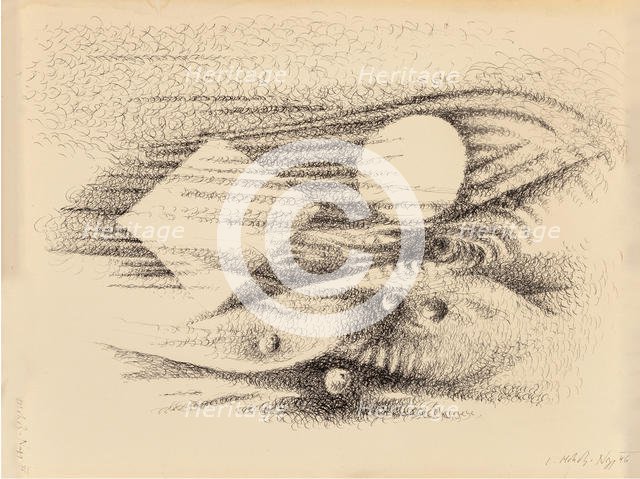 Rhythmical Wave, 1946. Creator: Moholy-Nagy, Laszlo (1895-1946).