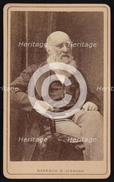 Portrait of J. H. Silbert, Before 1877. Creator: Barraud & Jerrard.