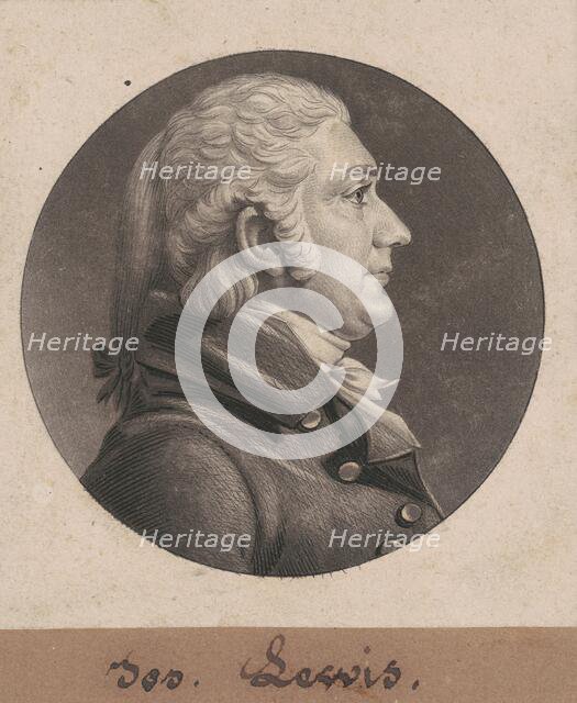 Joseph C. Lewis II, 1805. Creator: Charles Balthazar Julien Févret de Saint-Mémin.