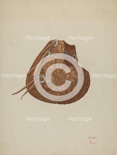 Stirrup, c. 1939. Creator: William Kieckhofel.