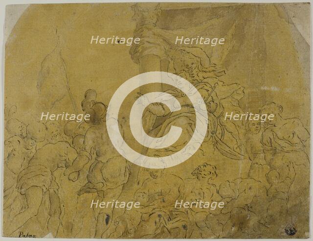 Study for Venice, Crowned by Victory, Receiving Her Subject Peoples, n.d. Creator: Unknown.