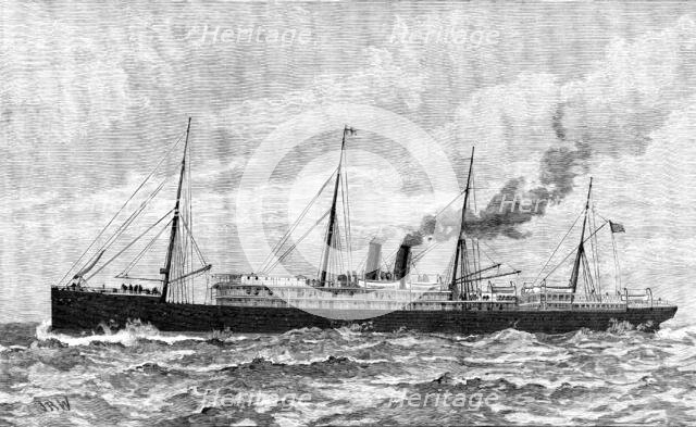 The Pacific Steam Navigation Company’s ship Orotava, 1890. Creator: Unknown.