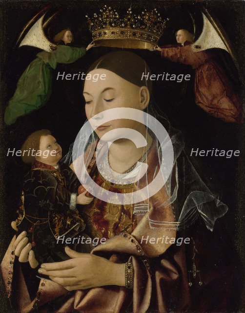 The Virgin and Child, ca 1465. Artist: Antonello da Messina (ca 1430-1479)