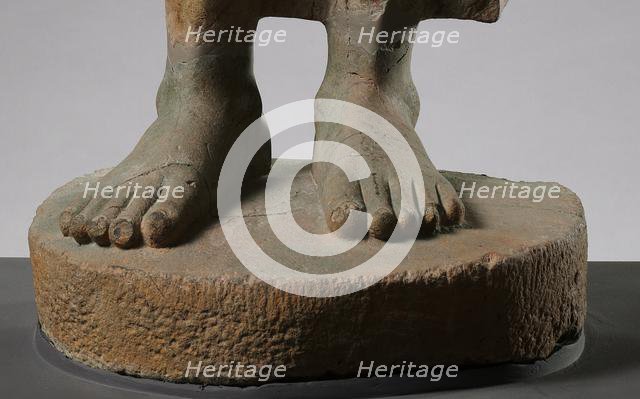 Feet for Standing Buddha (1973.15), c. 600s. Creator: Unknown.
