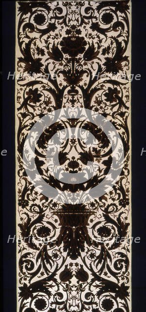 Panel, Lyon, 1860/80. Creator: Mathevon et Bouvard.