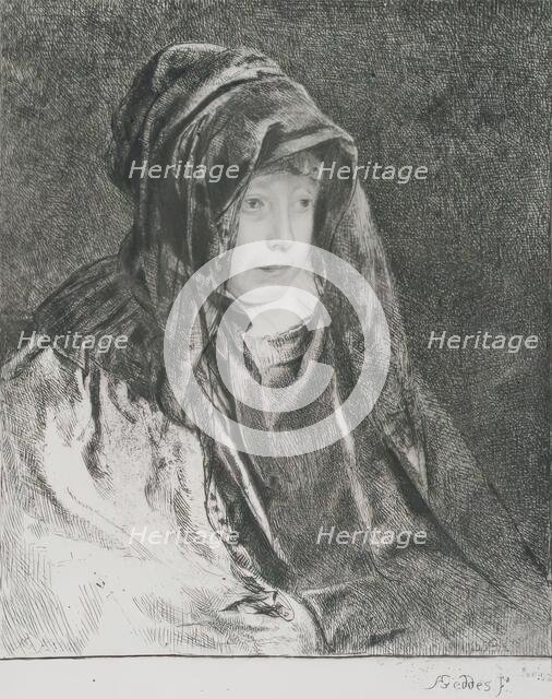 Agnes Geddes, The Artist's Mother, c1820s. Creator: Andrew Geddes.