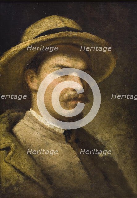 Self-Portrait, c1874. Creator: Hippolyte Lipinski.