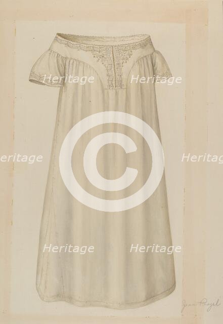 Chemise, c. 1939. Creator: Jean Peszel.